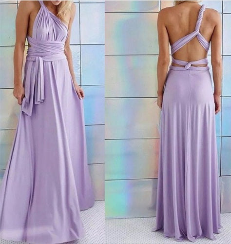Women's Sexy Long Party Dress Club Floor-Length Summer Backless Bandage Maxi Dress Multiway Bridesmaids Boho Women Dress Vestidos