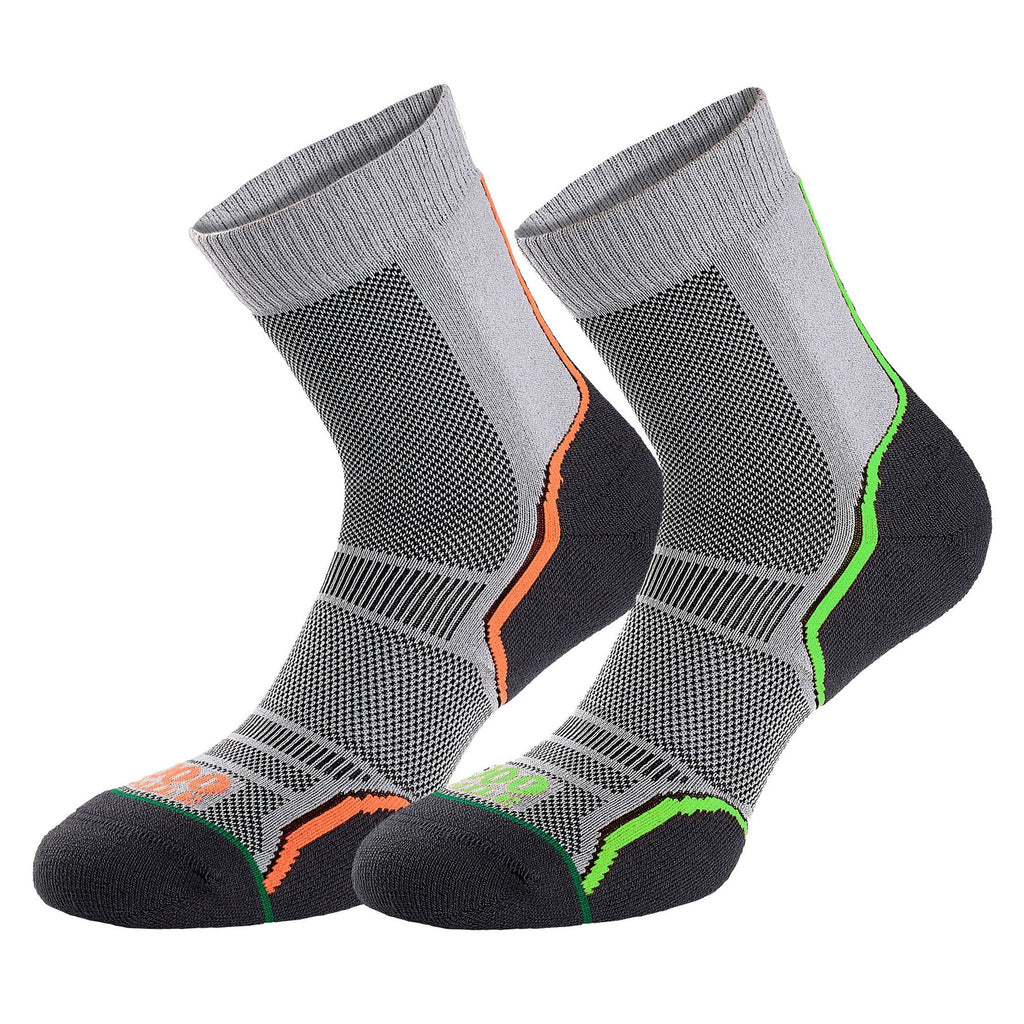 2 Pack Mens Trail Single Layer Socks