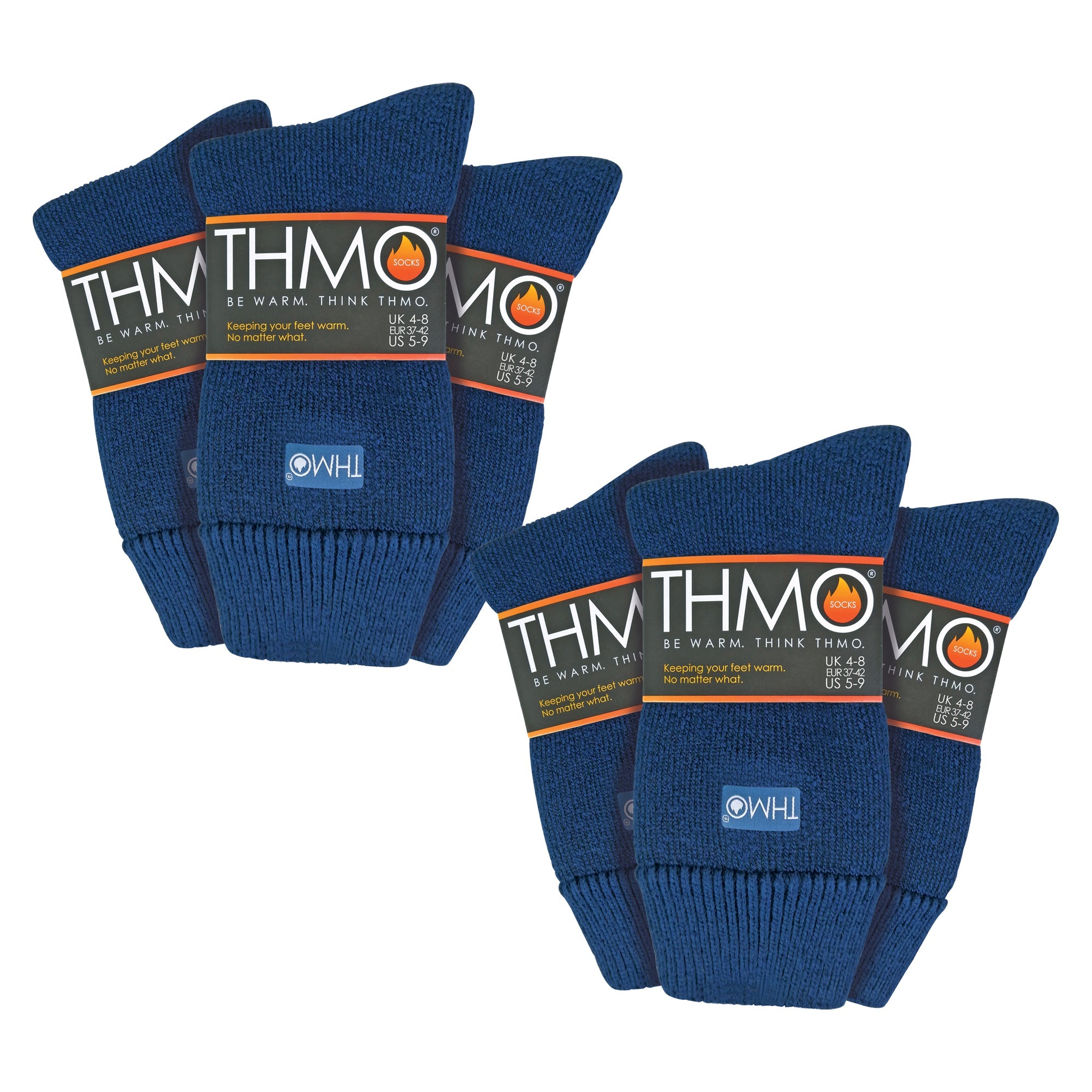 Ladies Thick Winter Thermal Socks with Seamless Toe (Multipack Options)
