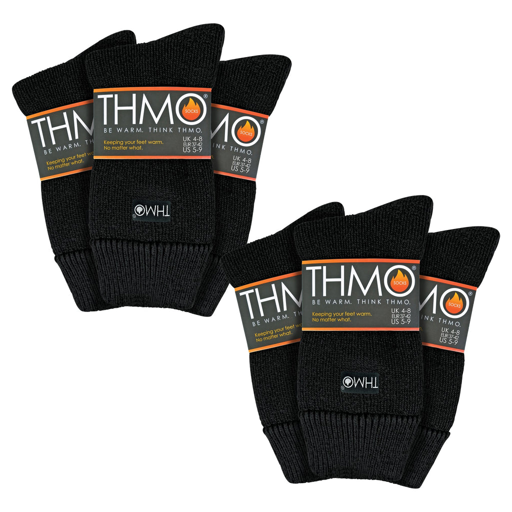 Ladies Thick Winter Thermal Socks with Seamless Toe (Multipack Options)