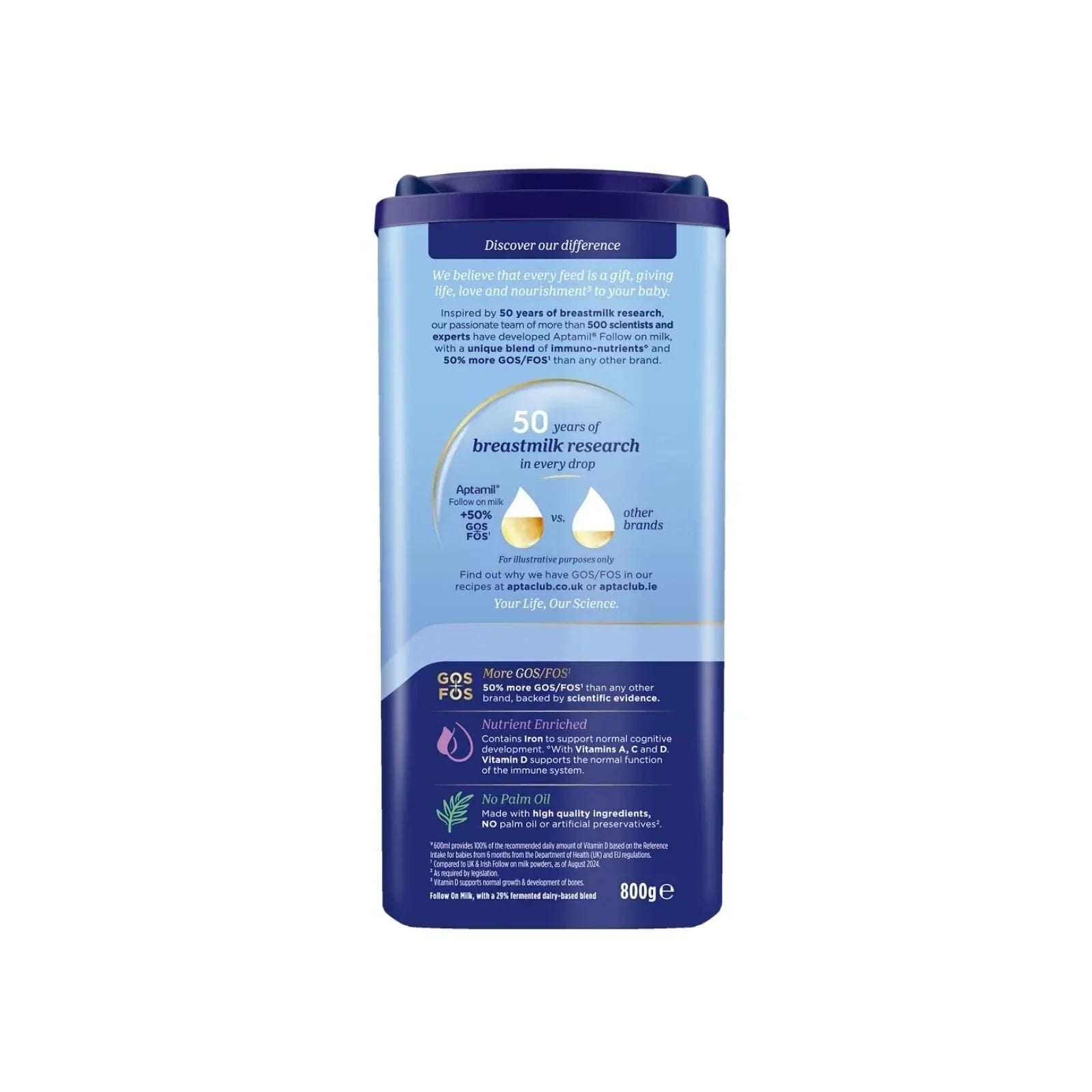 Aptamil 2 Follow On Milk Formula 6-12 months 800g