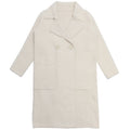 New Women's Mid-length Mink Velvet Coat Cardigan Loose Coat