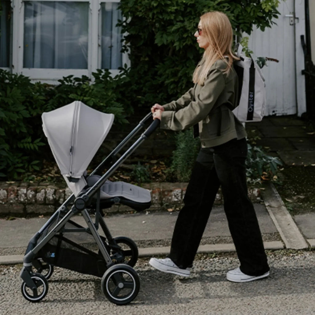 Oyster Gravity+ Stroller 9 pcs Bundle - Carbonite