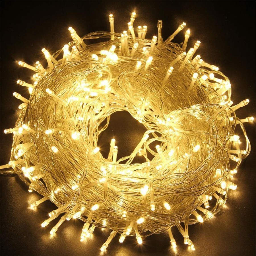 Christmas Decoration Lights Decorating The House