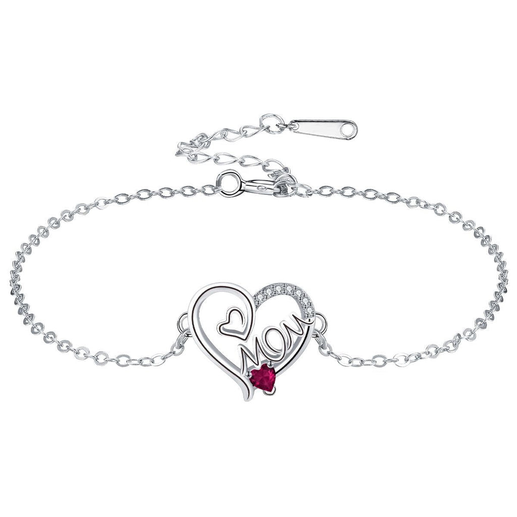 Mother's Day Bracelet Female Heart-shaped MOM Bracelet Gift For MOM