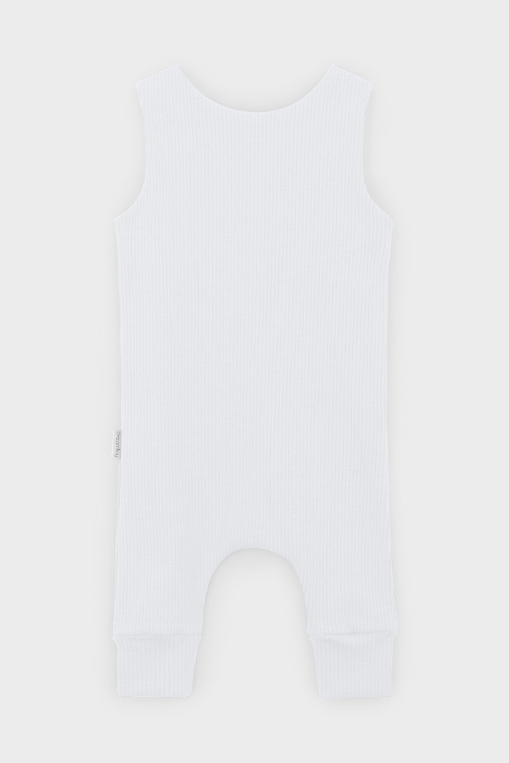 White Dungarees