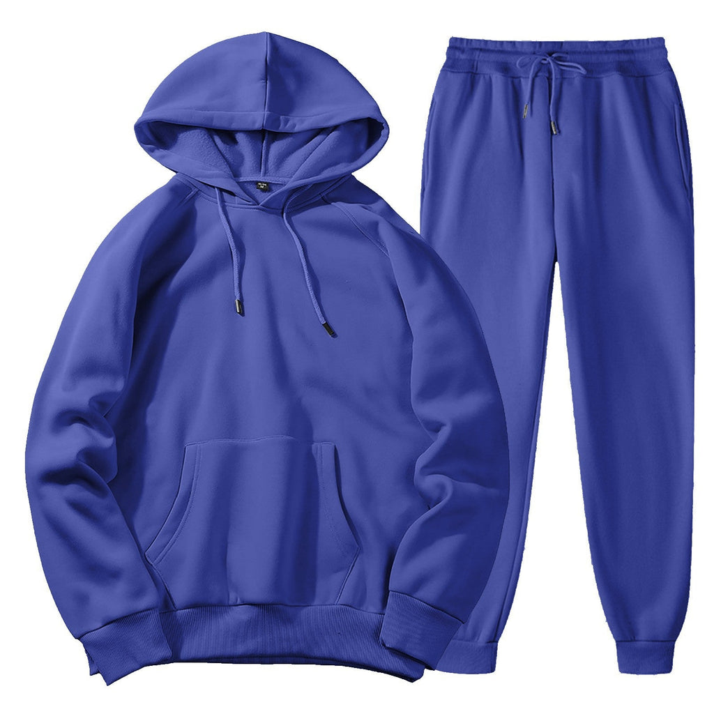 Men's Casual Sports Suit - Premium Hoodie & Trousers Set