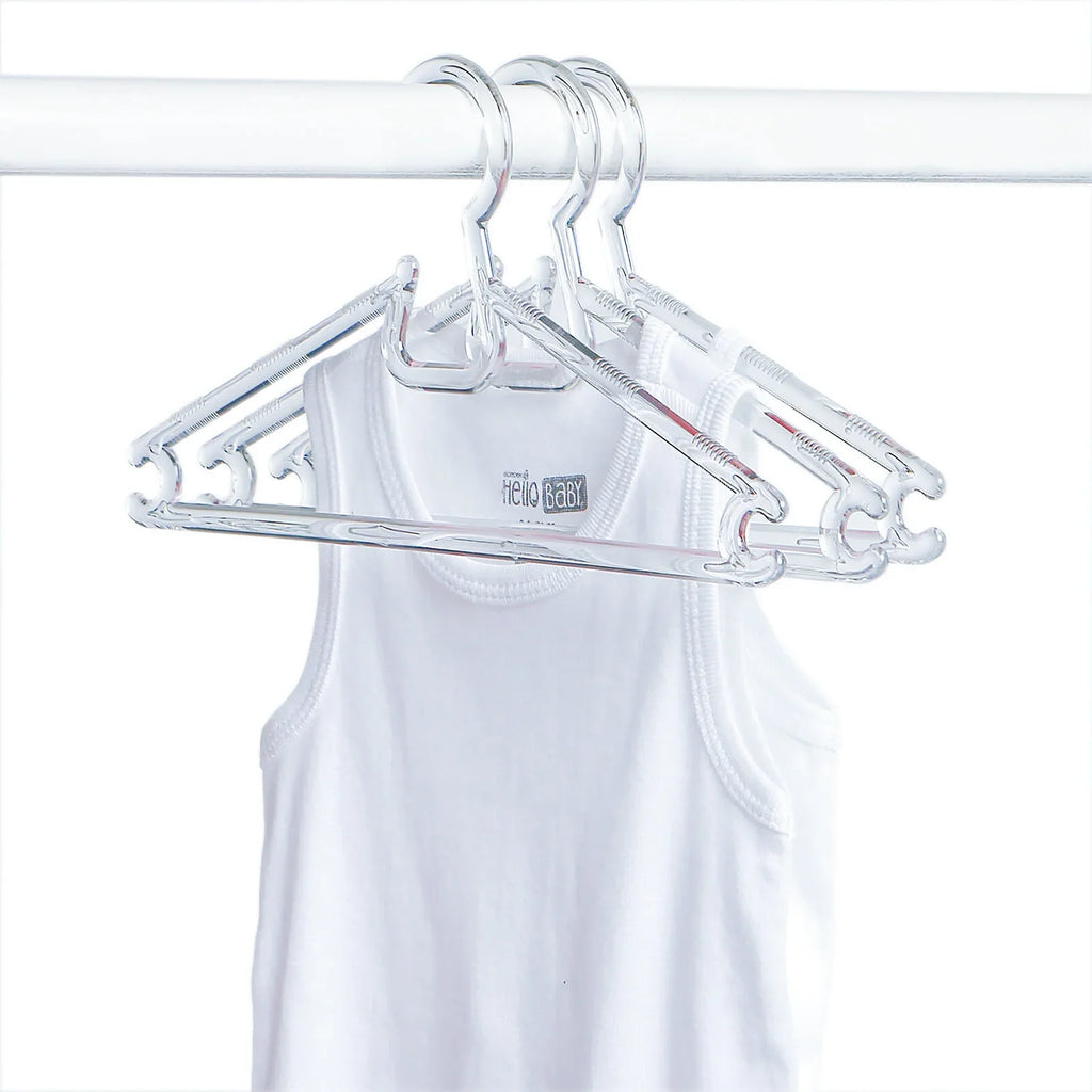 HelloBaby Hangers - White