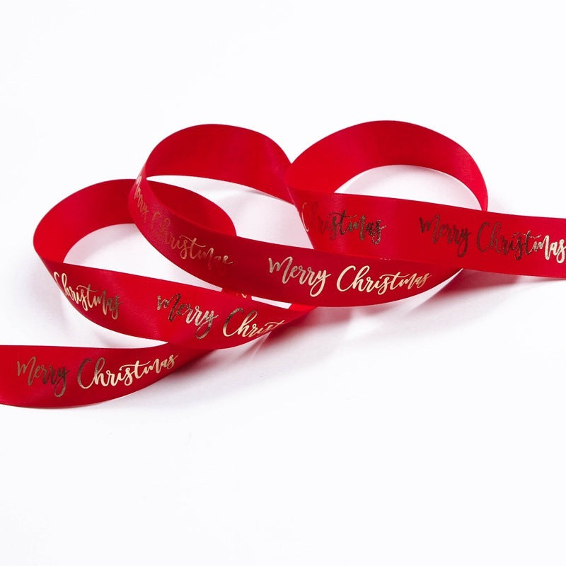 Christmas Ribbon Thread Ribbon Diy Cake