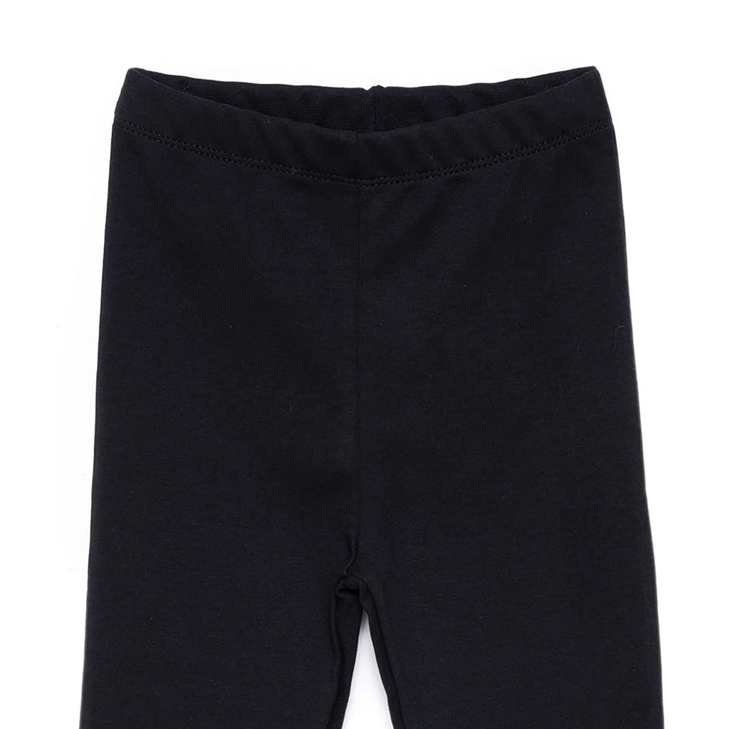 HelloBaby Basic Girl Flare Leggings - Black