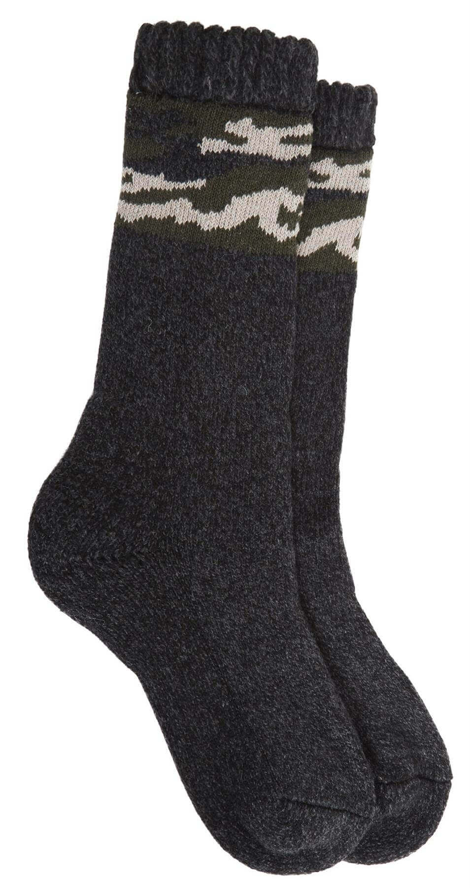 3 Pairs Mens Merino Wool Thermal Hiking Boot Socks Reinforced Heel Toe Cushioning Outdoor Work Running by Sock Stack