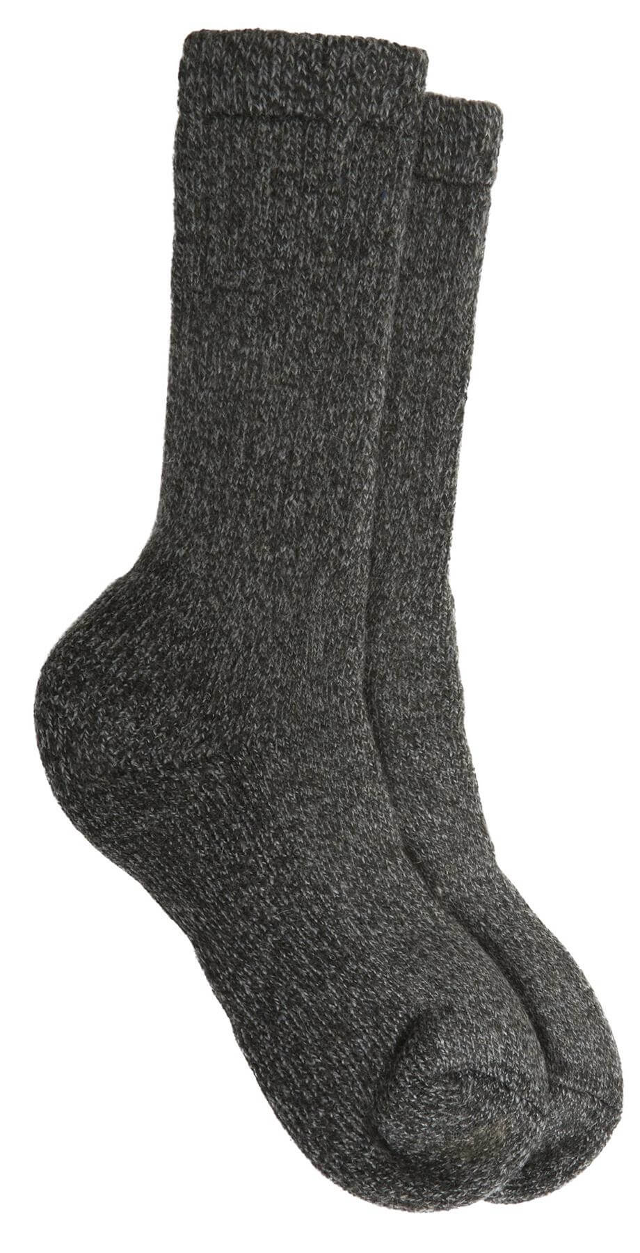 3 Pairs Mens Merino Wool Thermal Hiking Boot Socks Reinforced Heel Toe Cushioning Outdoor Work Running by Sock Stack