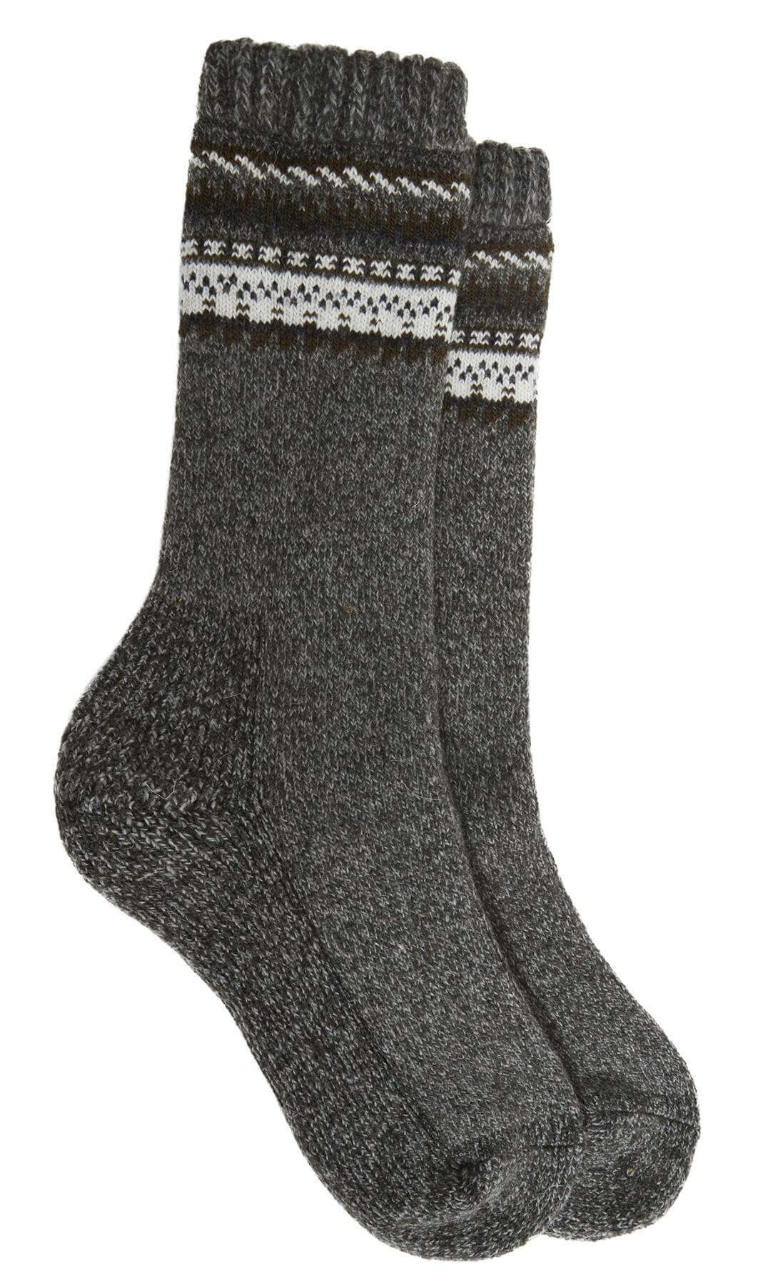 3 Pairs Mens Merino Wool Thermal Hiking Boot Socks Reinforced Heel Toe Cushioning Outdoor Work Running by Sock Stack