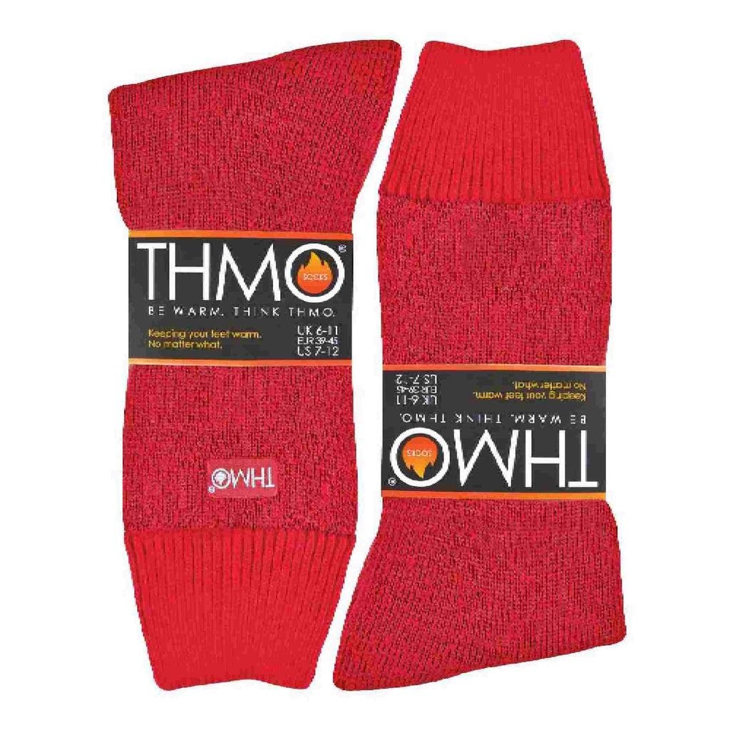 Mens Thick Winter Thermal Socks with Seamless Toe (Multipack Options)