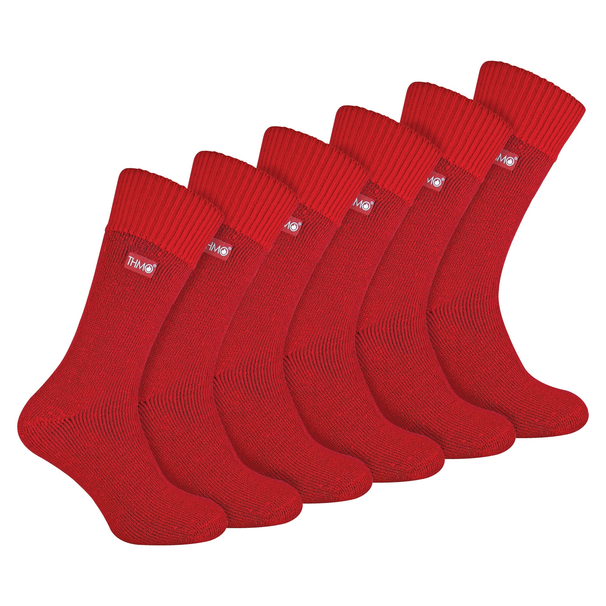 Mens Thick Winter Thermal Socks with Seamless Toe (Multipack Options)