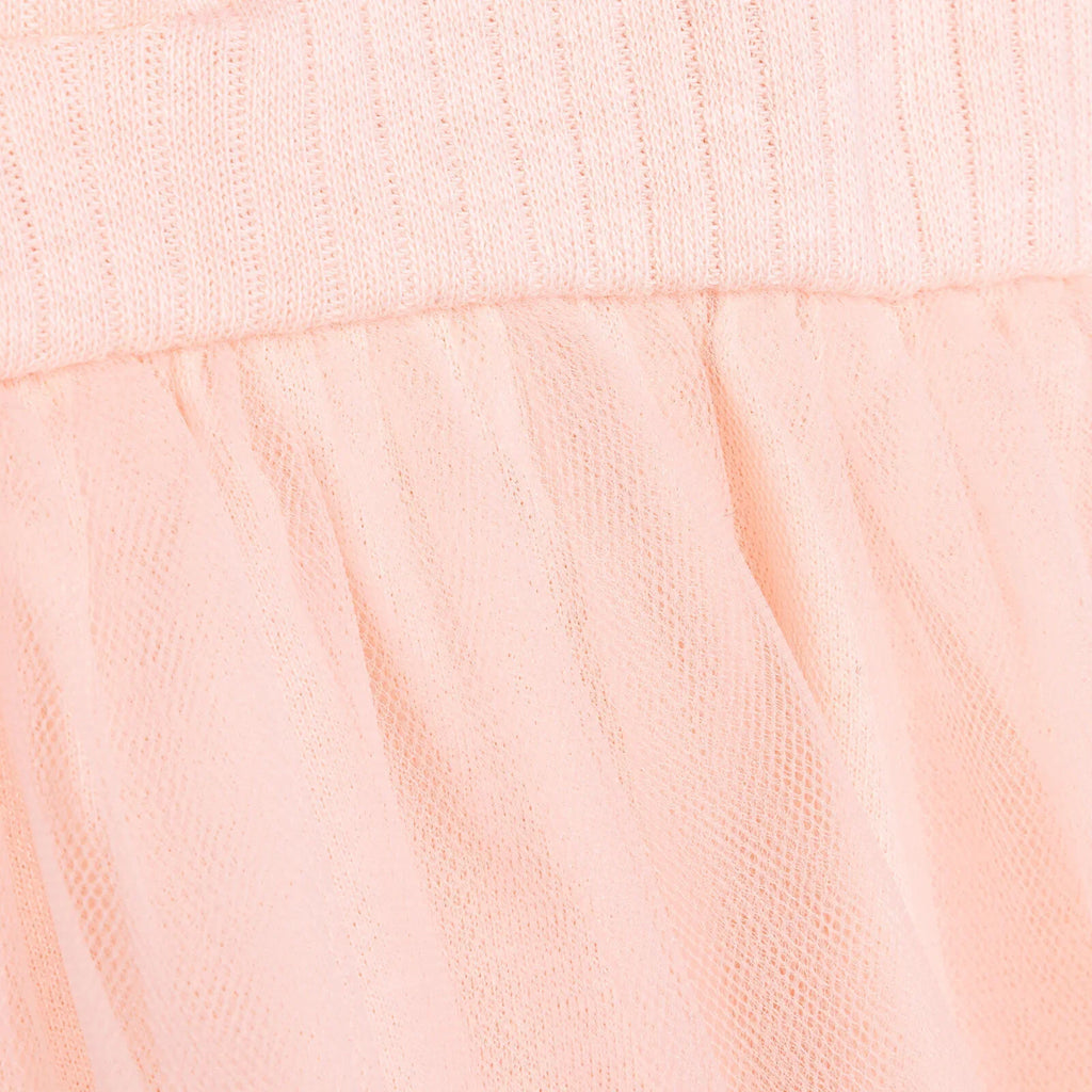 HelloBaby Newborn Girl Tulle Dress - Salmon