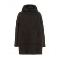 Mens Borg Fleece Hoodie: Oversized Sherpa Wearable Hooded Blanket