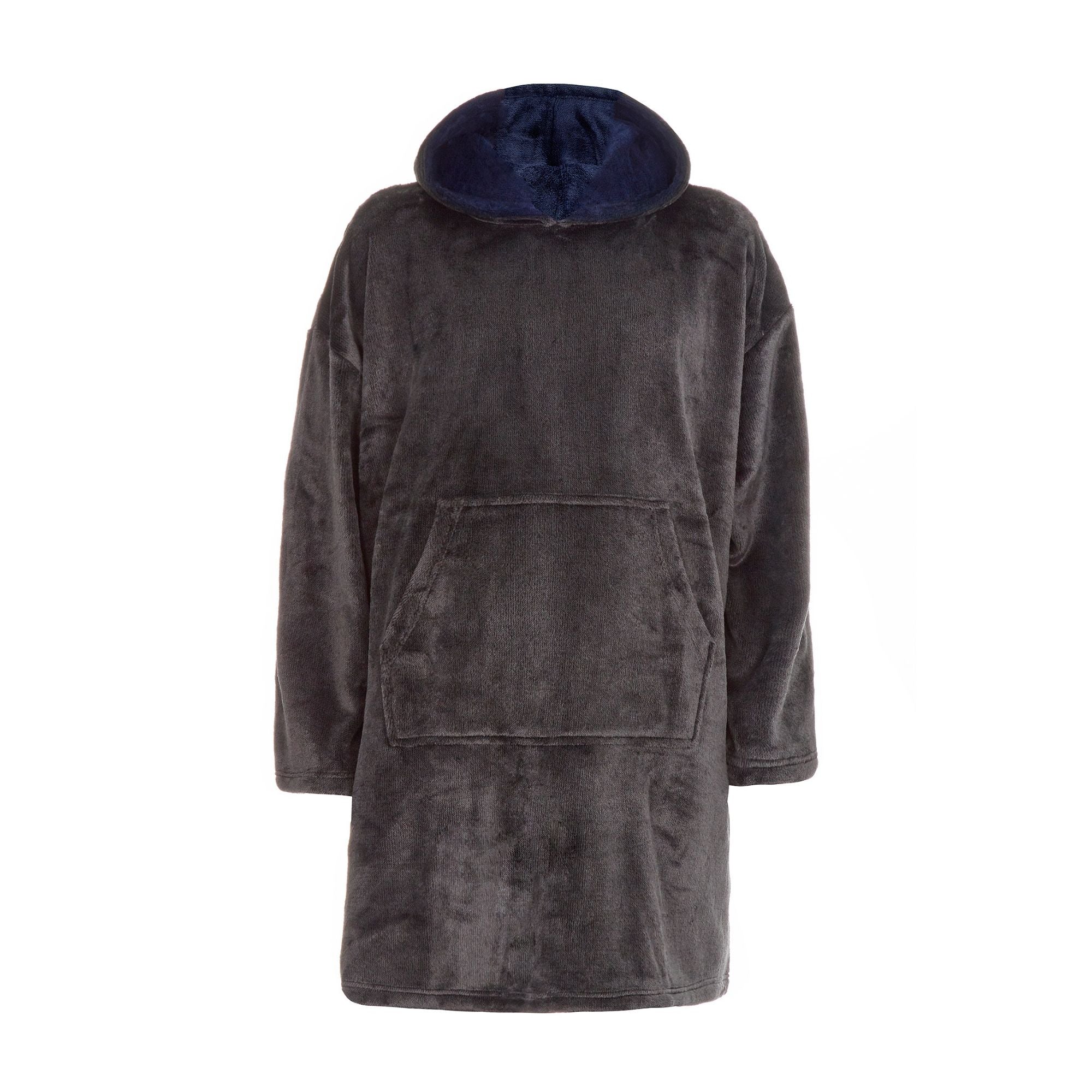 Mens Oversized Hooded Blanket: Wearable Blanket Hoodie with Fleece Comfort