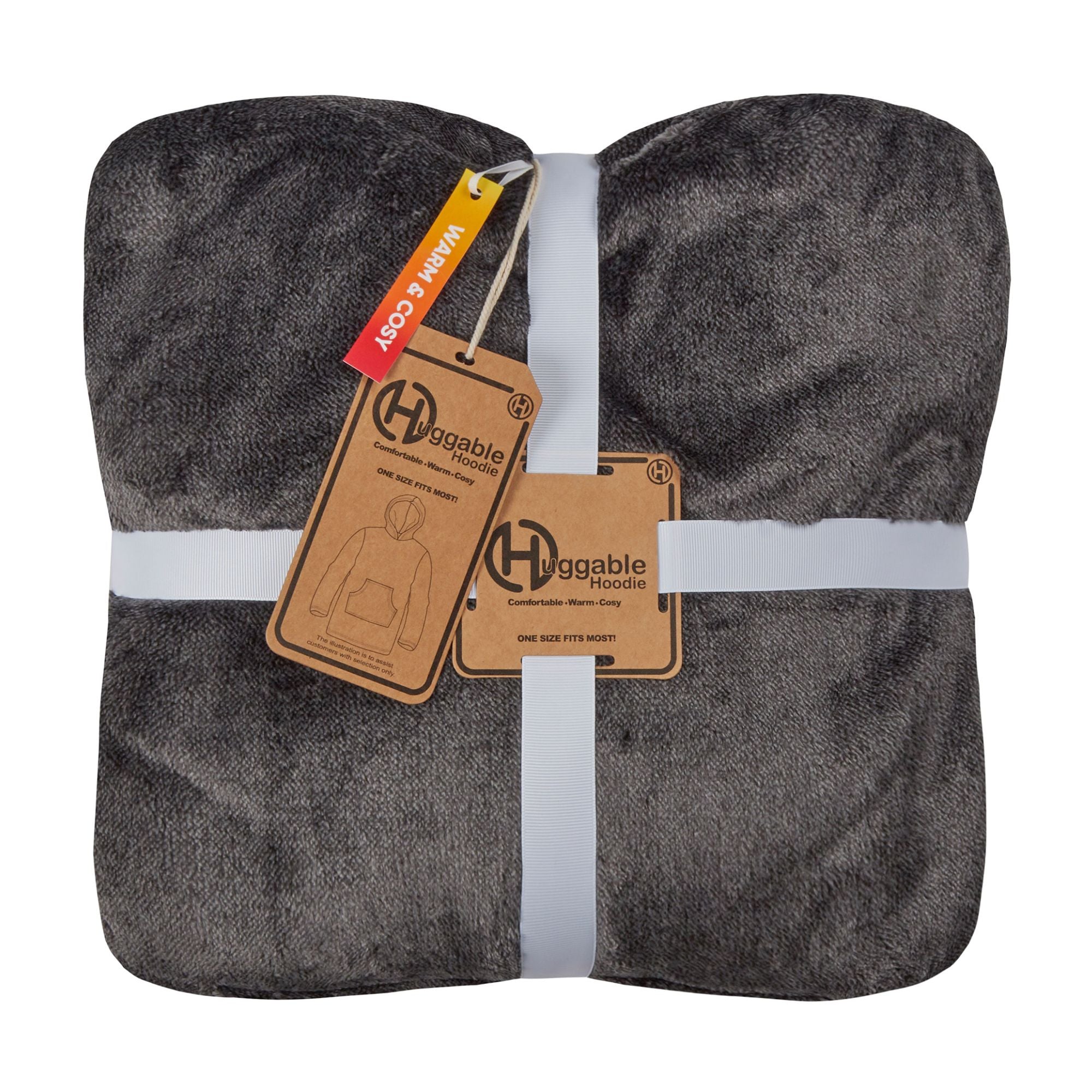 Mens Oversized Hooded Blanket: Wearable Blanket Hoodie with Fleece Comfort