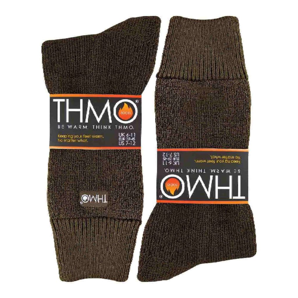 Mens Thick Winter Thermal Socks with Seamless Toe (Multipack Options)