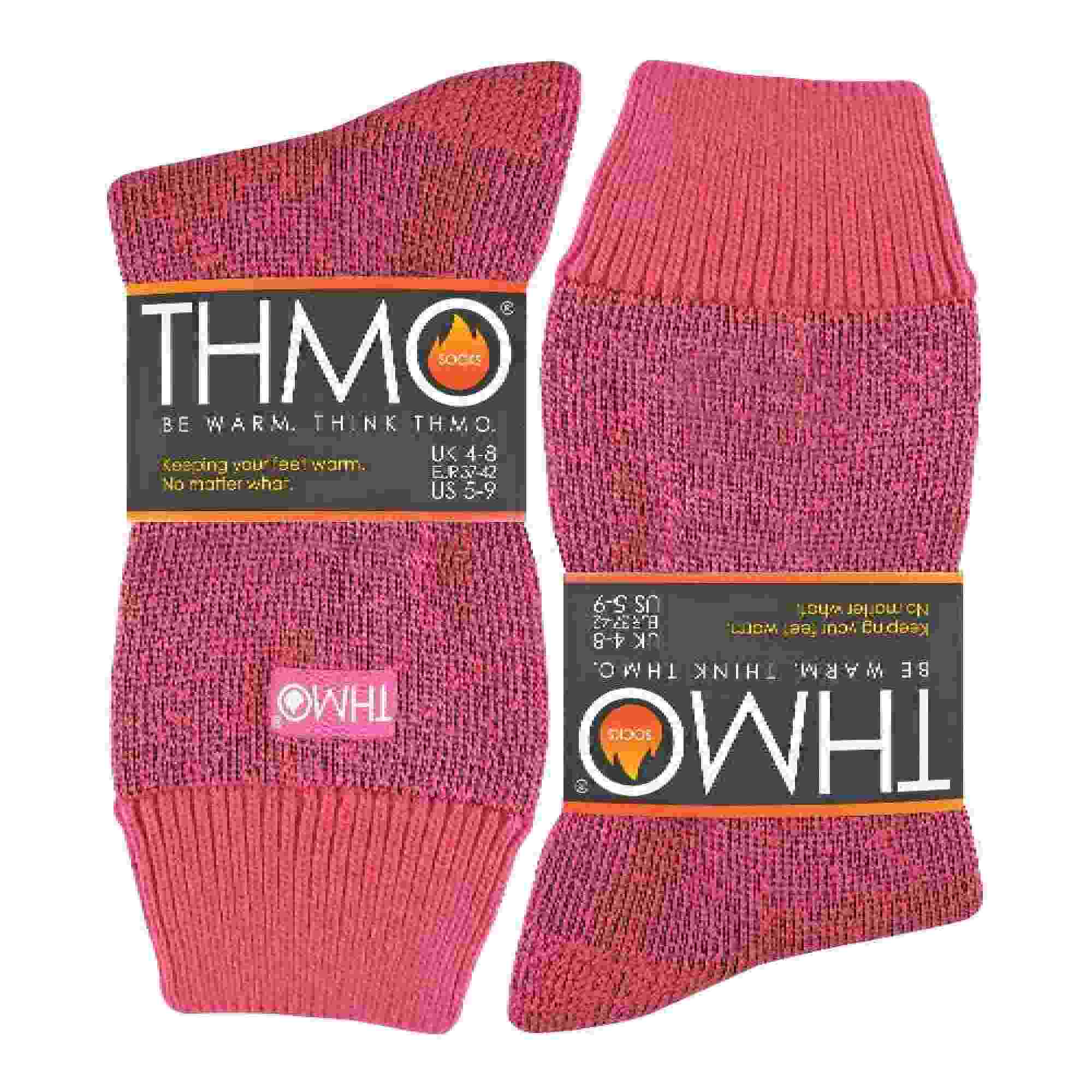 Ladies Thick Winter Thermal Socks with Seamless Toe (Multipack Options)
