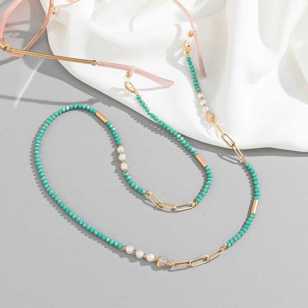 Colorful Chain Mask Chain, Fashionable Anti-loss Glasses Lanyard