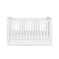 Ickle Bubba Snowdon Classic Cot Bed White - Fibre Mattress