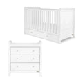 Ickle Bubba Snowdon Classic Furniture Set Premium Pocket Sprung Mattress 2 pcs - White