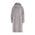 Ladies Sherpa Fleece Hooded Poncho | Snuggle Oversized Wearable Blanket Hoodie