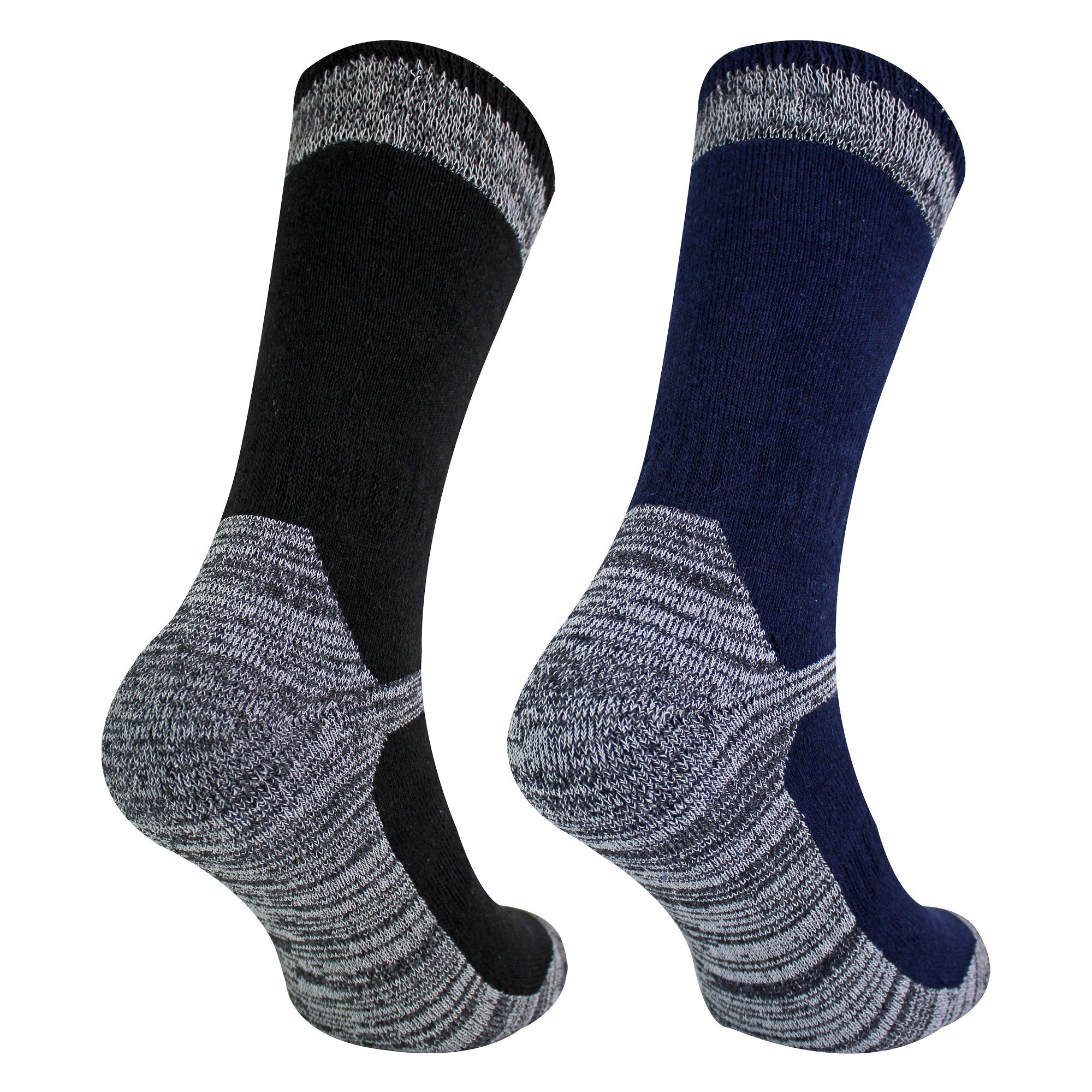 4 Pack Mens Cotton Reinforced Industrial Outdoor Work Socks