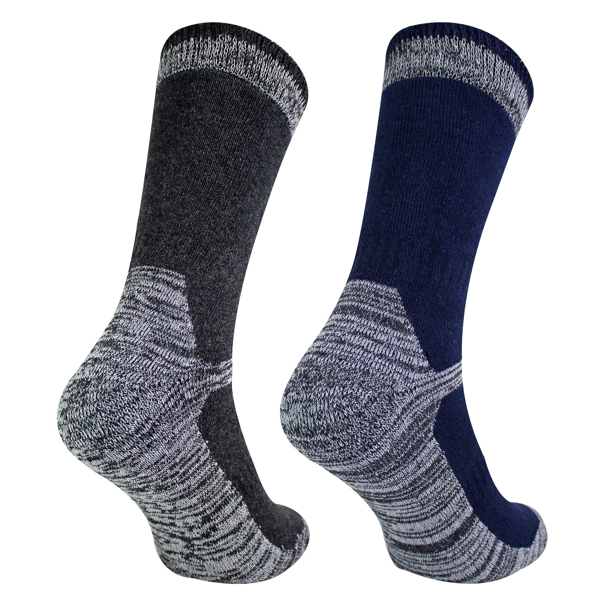 4 Pack Mens Cotton Reinforced Industrial Outdoor Work Socks