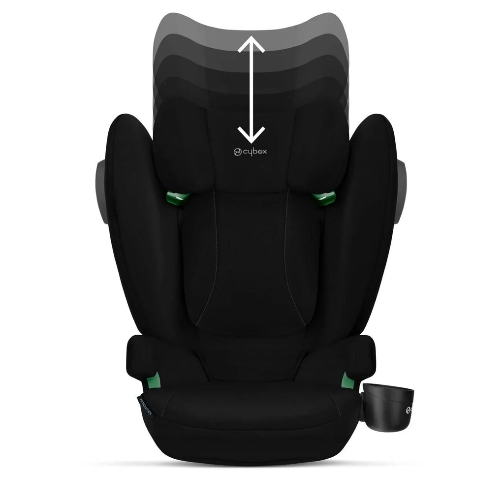 Cybex Solution B4 i-Fix Group 2/3 Car Seat (4 Years to 12 Years) - Volcano Black