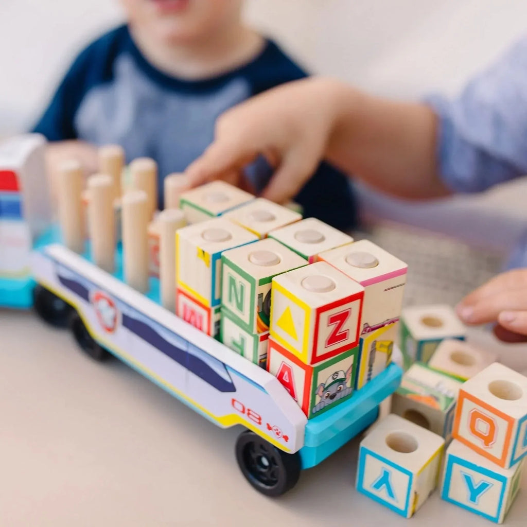 Melissa & Doug Paw Patrol ABC Block Truck