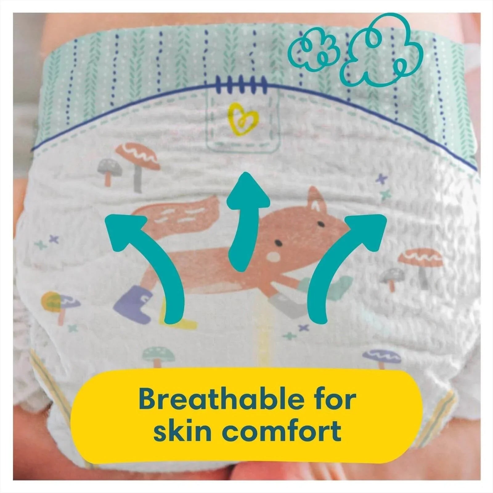 Pampers Premium Protection New Baby Size 2 Carry Pack - 31 nappies