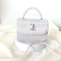 Rhinestone Rabbit Cute Girl Bag Pearl Portable Can Be Diagonal