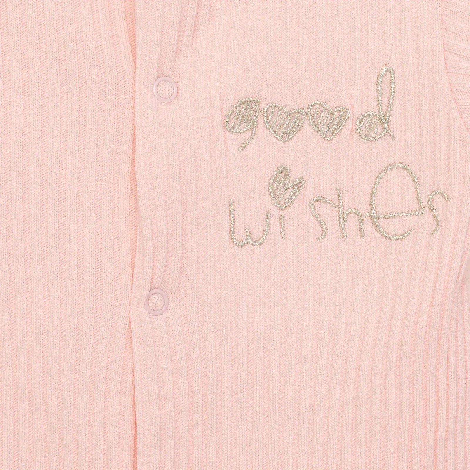Bebetto Newborn Good Wishes Jumpsuit - Pink