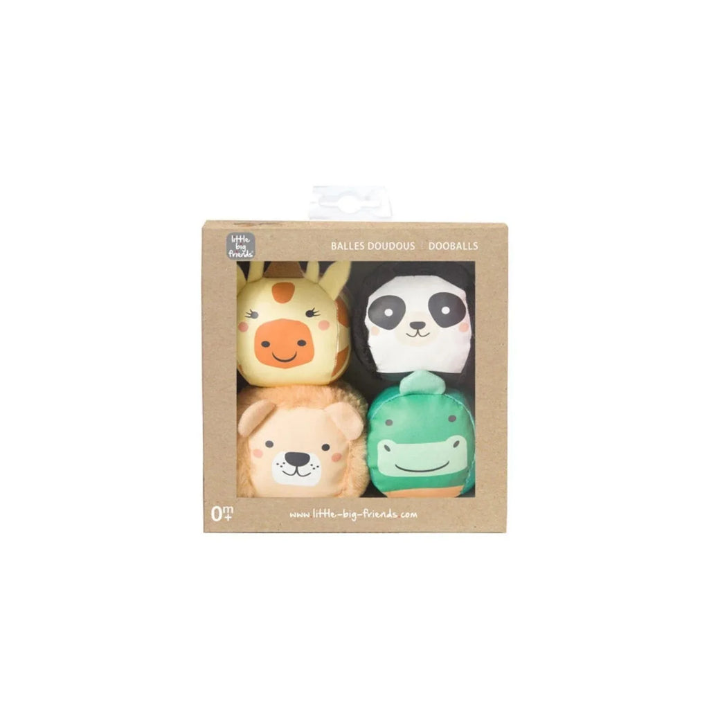 Little Big Friends Dooballs Jungle 4 pcs
