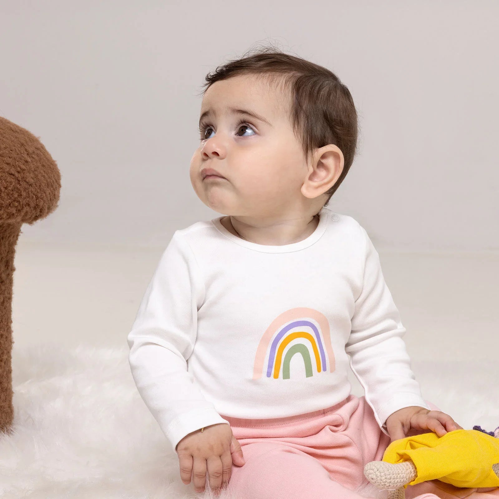 HelloBaby Newborn Unisex 4 pcs Starter Set - Light Pink