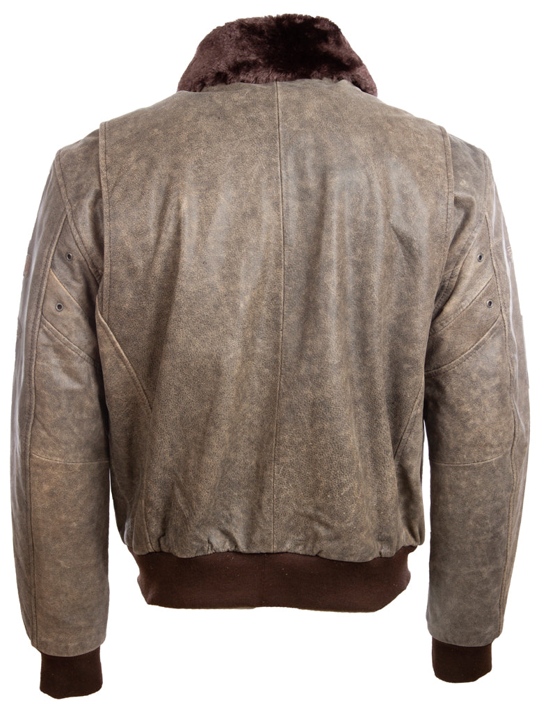 YBOB Men's Air Force Jacket - Desert Tan