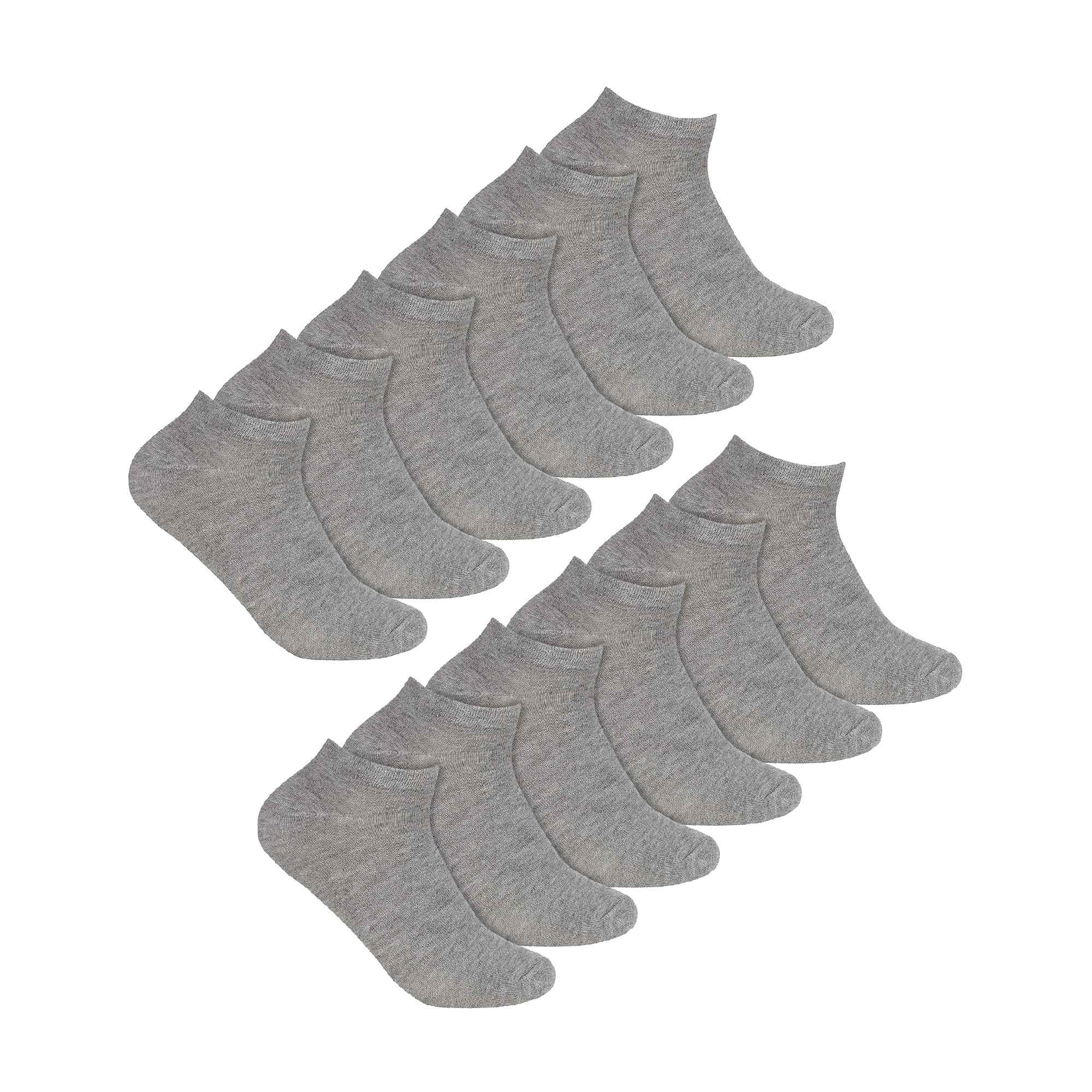 12 Pack Ladies Low Cut Breathable Bamboo Trainer Socks