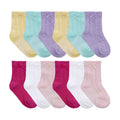 12 Pack Baby Girl Soft Cotton Cute Socks with Bow