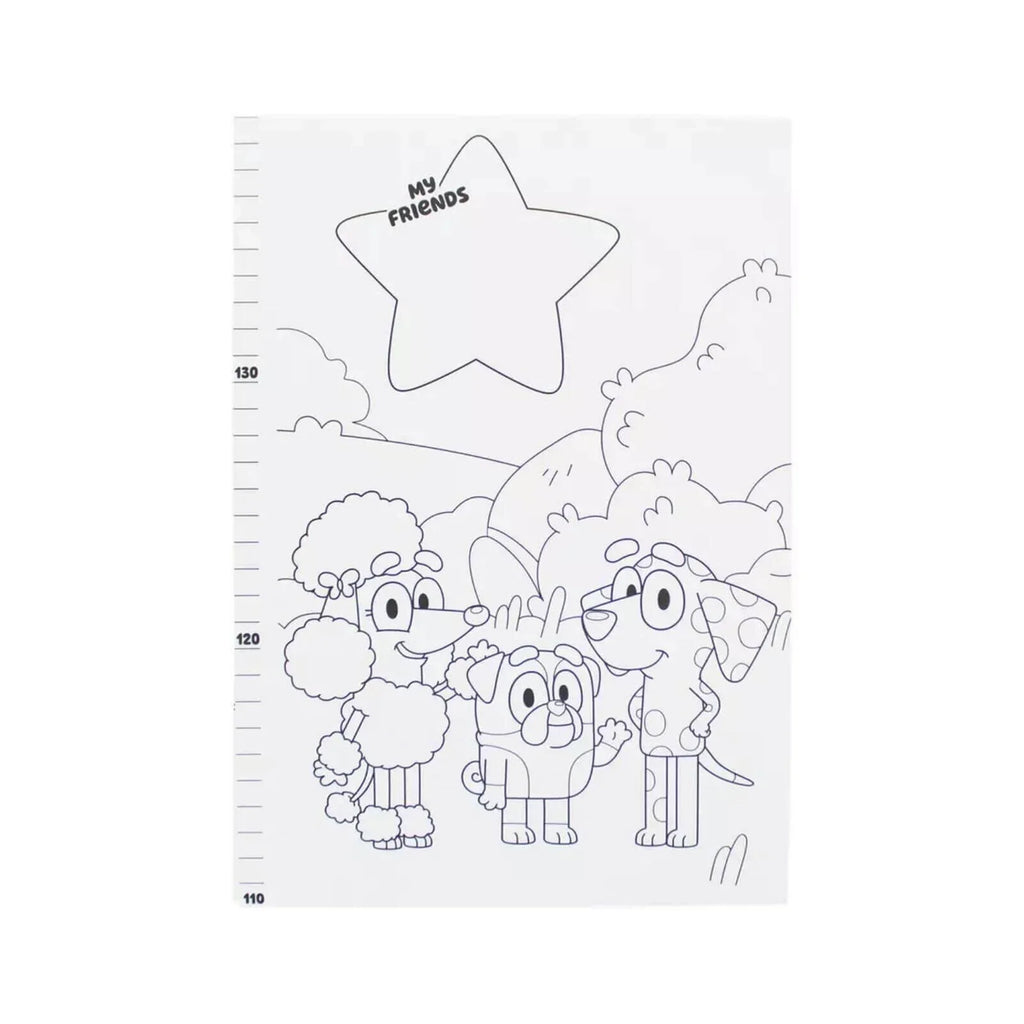Bluey Height Chart