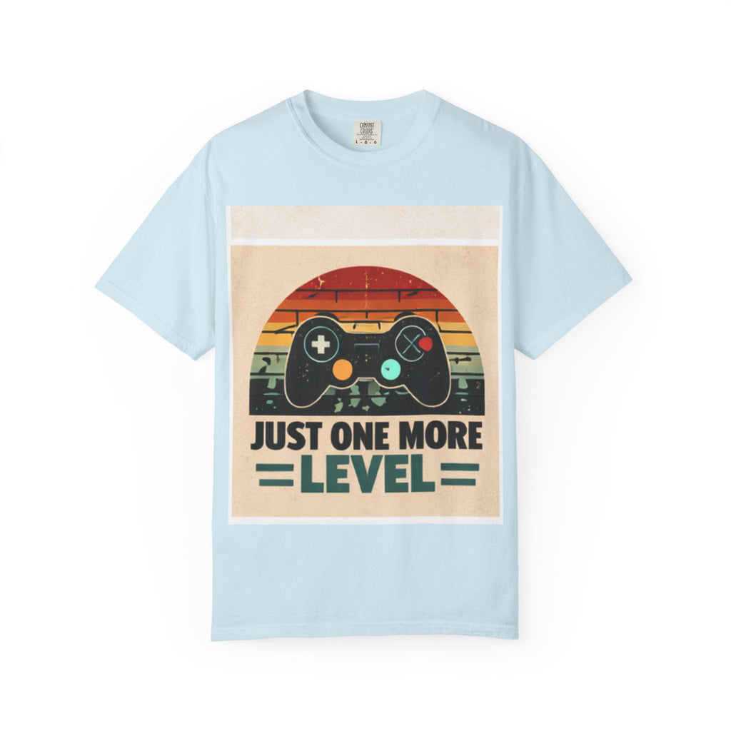 Retro Video Game Controller Just One More Level T-Shirt | Gamer Tee