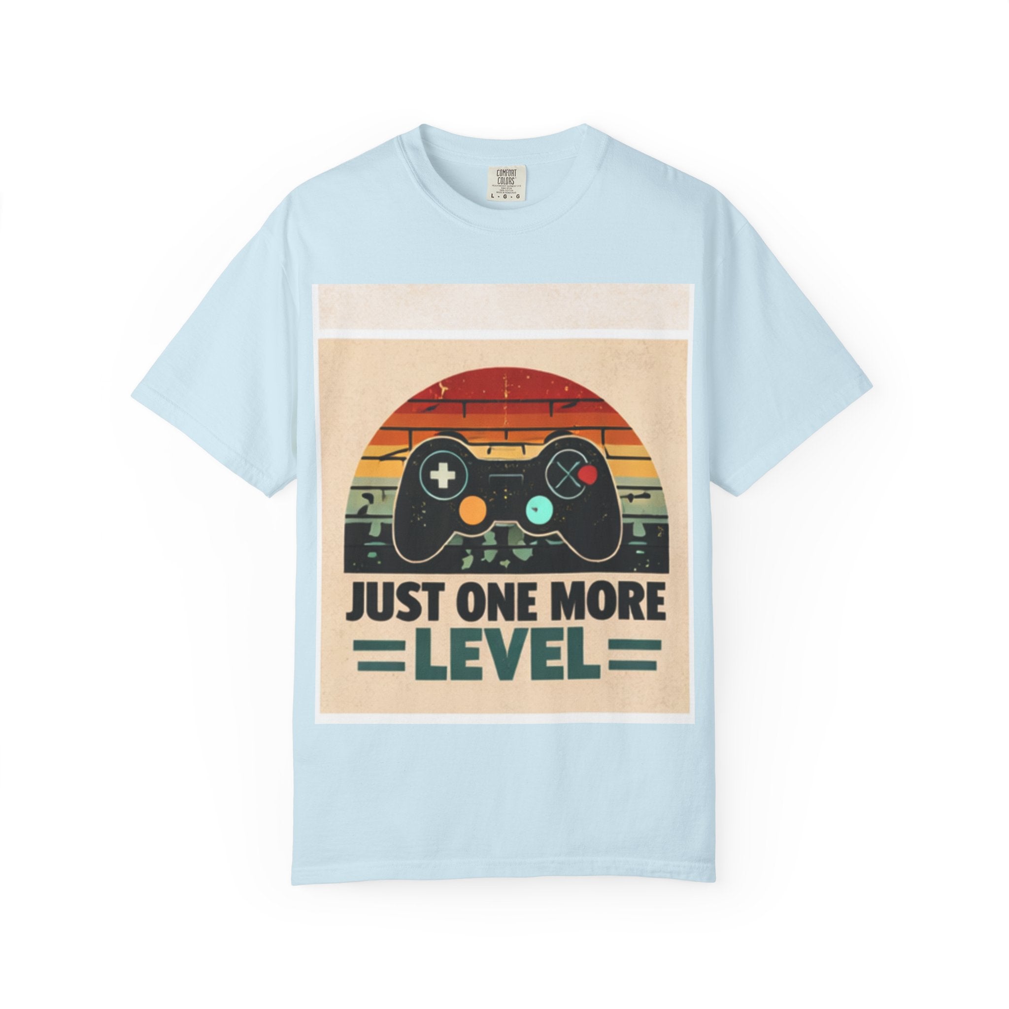 Retro Video Game Controller Just One More Level T-Shirt | Gamer Tee