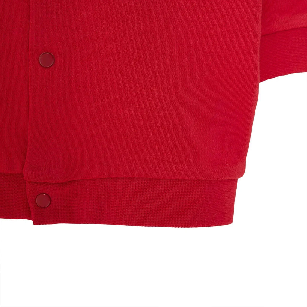 HelloBaby Basic Rib Cardigan - Red