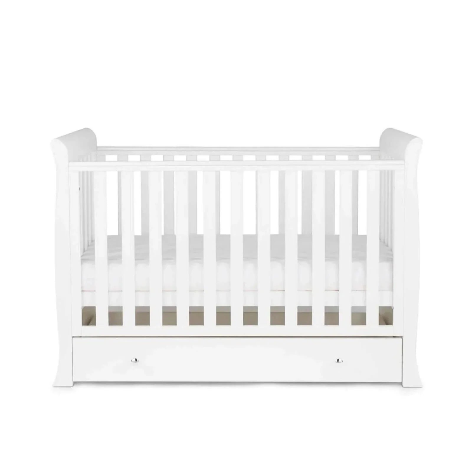 Ickle Bubba Snowdon 4-in-1 Mini Furniture Set Premium Sprung Mattress 3 pcs - White