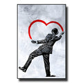 Living Room Decorated Canvas Painting