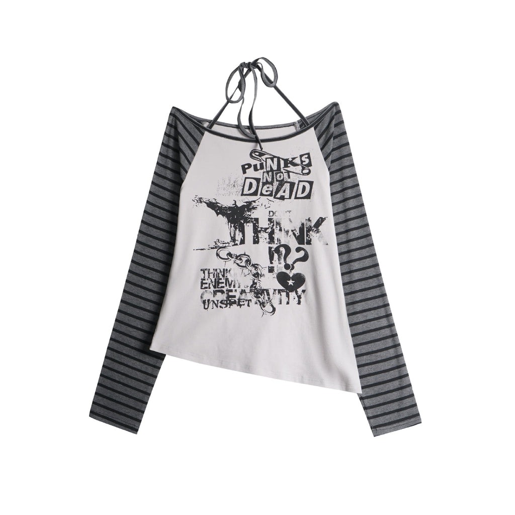 Women's Loose-fitting Long-sleeve T-shirt