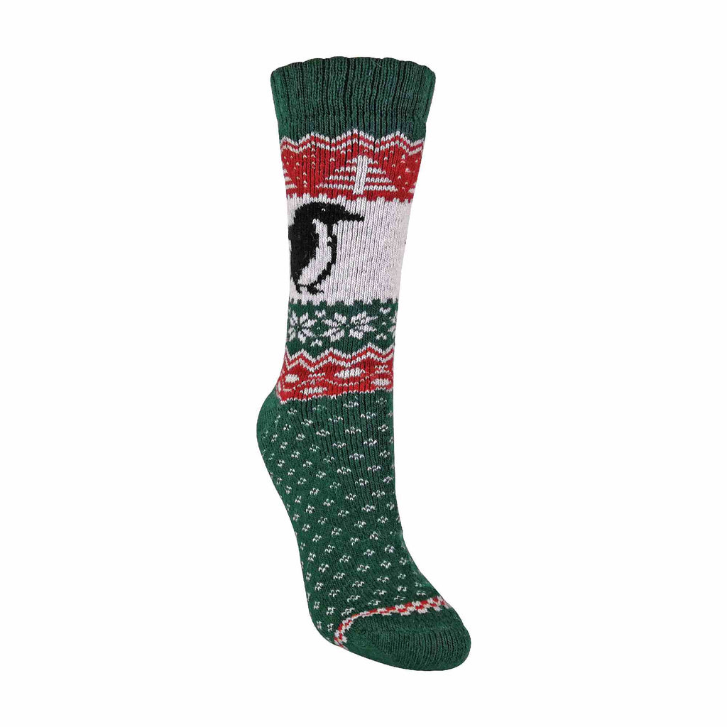 1 Pack Ladies Wool Christmas Novelty Socks