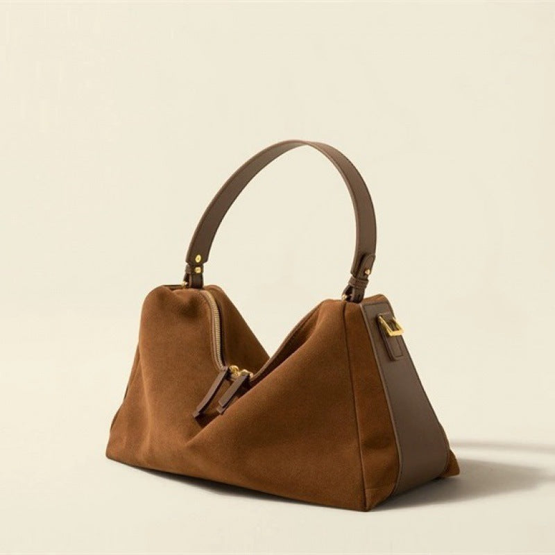 Women’s High-grade Versatile Cowhide Handbag